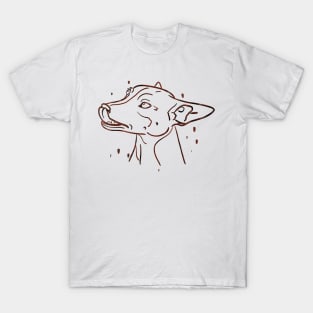 Abstract miniature pinscher T-Shirt